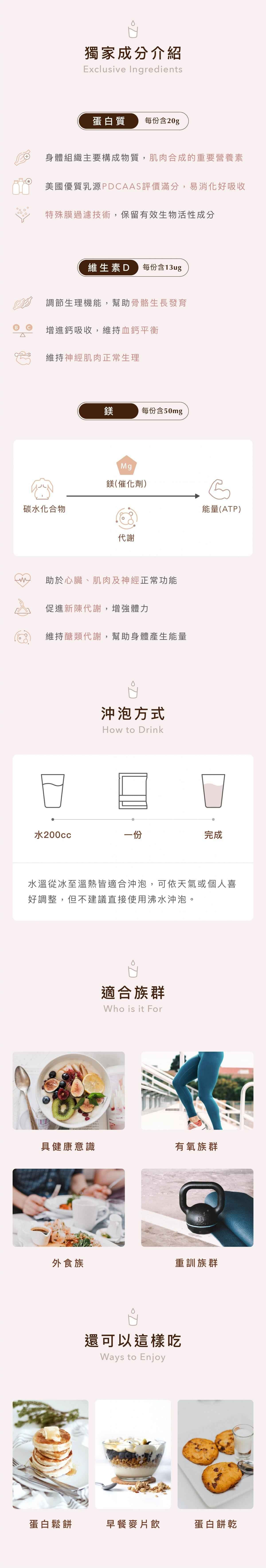 BODY GOALS - 多效乳清蛋白飲 - 草莓牛奶 (8包)