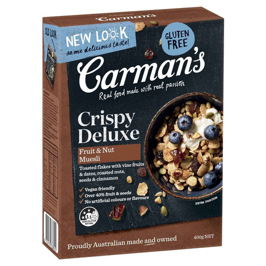 Carman`s Kitchen - 香脆豪華果仁脆片400g (Crispy Deluxe Fruit & Nut Muesli)